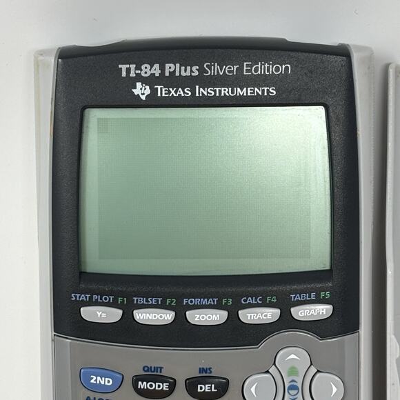Texas Instruments TI-84 Plus Graphing Calculator Silver Edition Nerdcore College - Picture 2 of 9